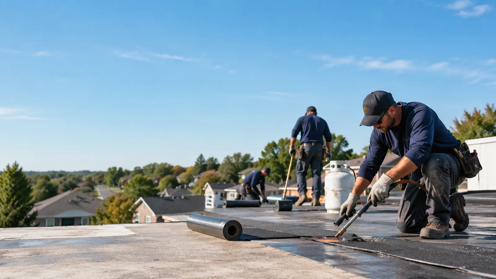 Flat Roof Leak Repair providers in Hoskinston, KY